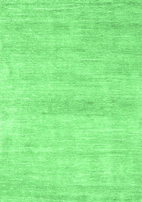 Abstract Emerald Green Modern Rug, abs1393emgrn