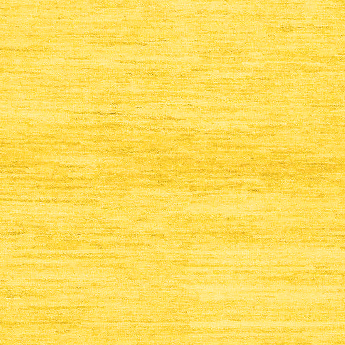 Machine Washable Solid Yellow Modern Rug, wshabs1394yw