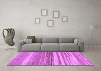 Machine Washable Abstract Purple Modern Rug, wshabs1395pur