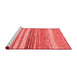 Modern Red Washable Rugs