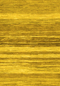 Abstract Yellow Modern Rug, abs1395yw