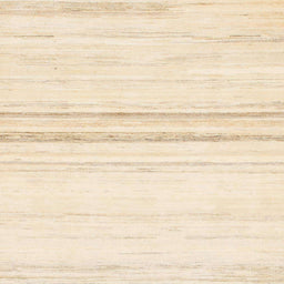 Square Abstract Navajo White Gold Solid Rug, abs1396