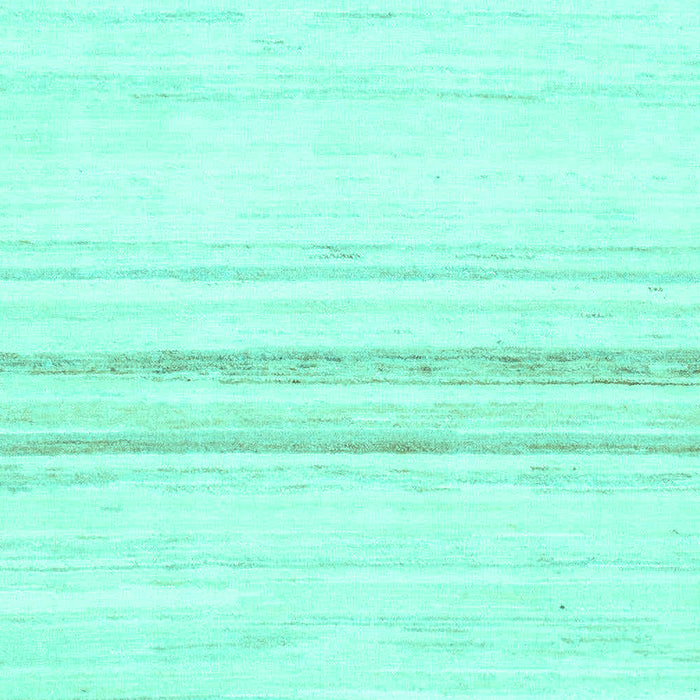 Machine Washable Solid Turquoise Modern Area Rugs, wshabs1396turq