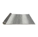 Sideview of Abstract Gray Modern Rug, abs1397gry