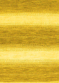 Abstract Yellow Modern Rug, abs1397yw