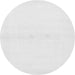 Round Solid Gray Modern Rug, abs1398gry