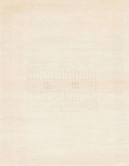 Machine Washable Abstract Bisque Beige Rug, wshabs1398