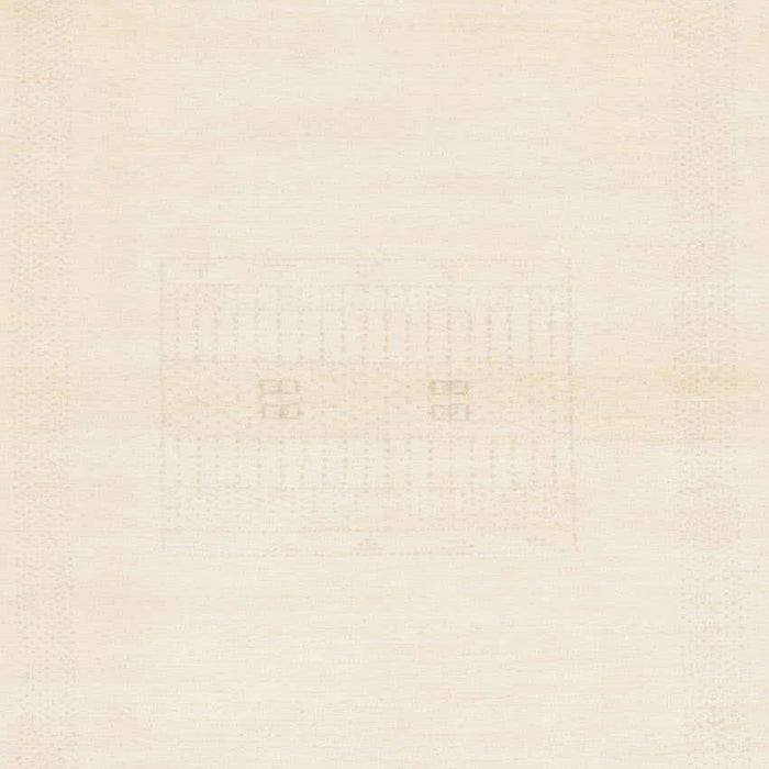 Machine Washable Abstract Bisque Beige Rug, wshabs1398