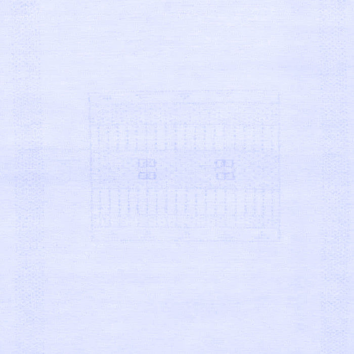 Machine Washable Solid Blue Modern Rug, wshabs1398blu