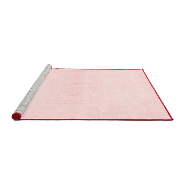 Modern Red Washable Rugs