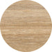 Round Abstract Bronze Brown Modern Rug, abs1399