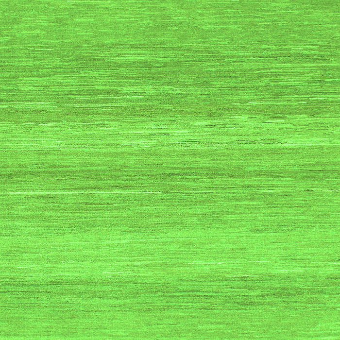 Square Machine Washable Abstract Green Modern Area Rugs, wshabs1399grn