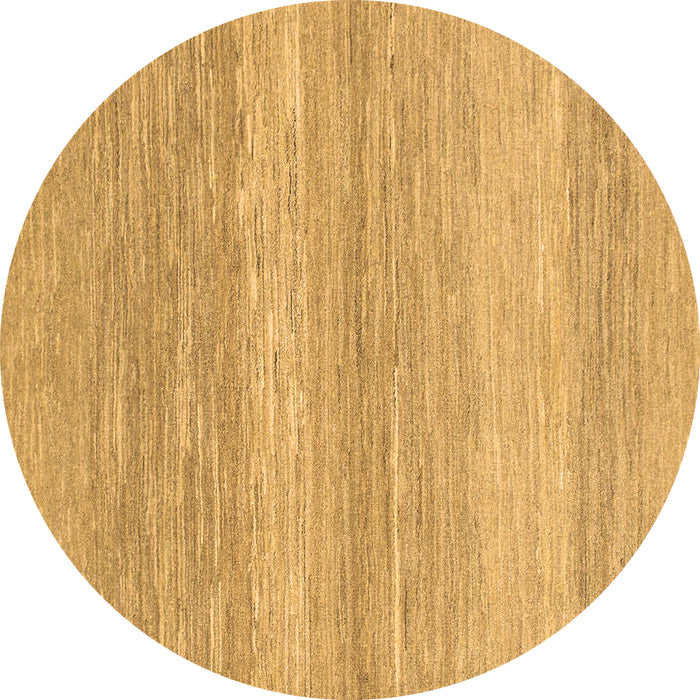 Round Abstract Brown Modern Rug, abs1399brn