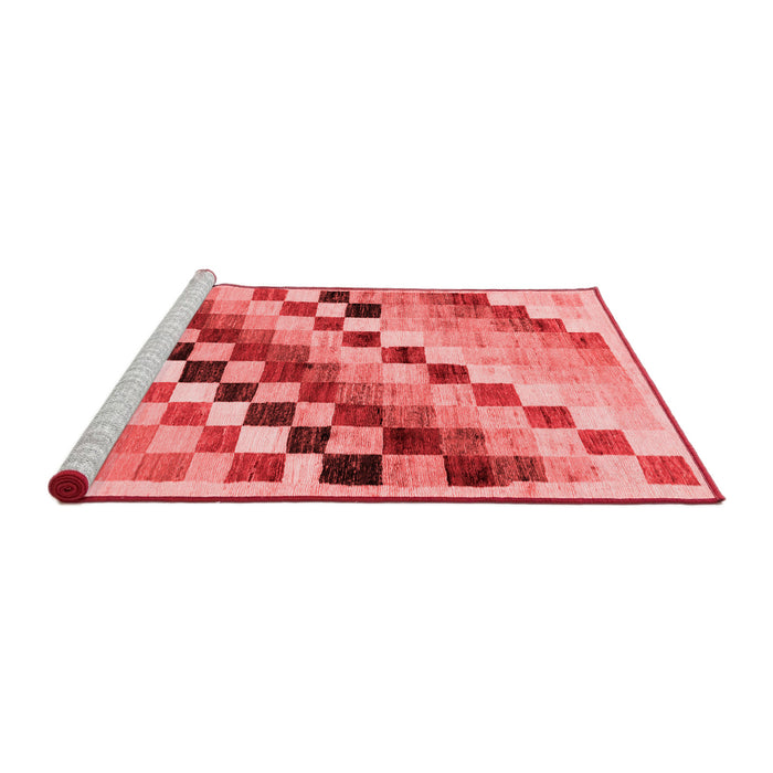 Modern Red Washable Rugs