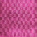 Square Oriental Pink Modern Rug, abs13pnk