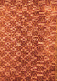 Oriental Orange Modern Rug, abs13org