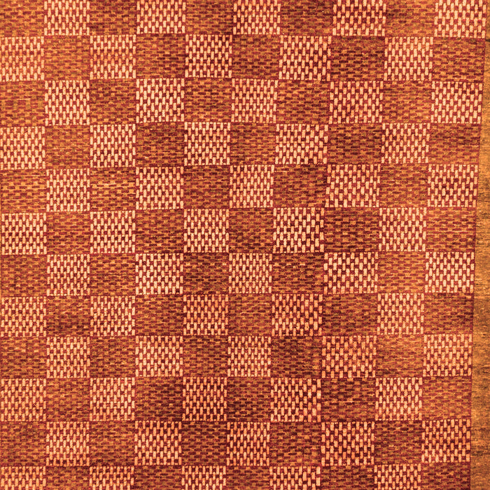 Oriental Orange Modern Rug, abs13org
