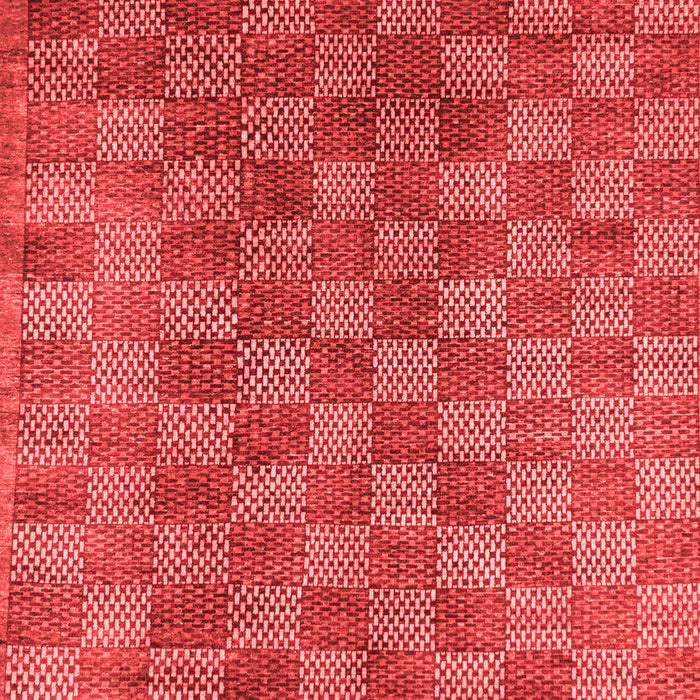 Machine Washable Oriental Red Modern Rug, wshabs13red