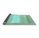 Sideview of Abstract Light Blue Modern Rug, abs1400lblu