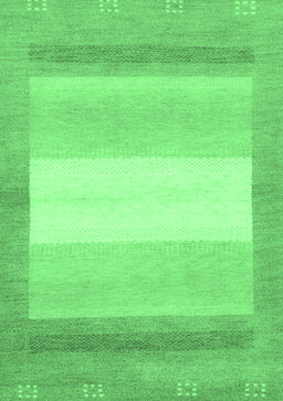 Abstract Emerald Green Modern Rug, abs1400emgrn