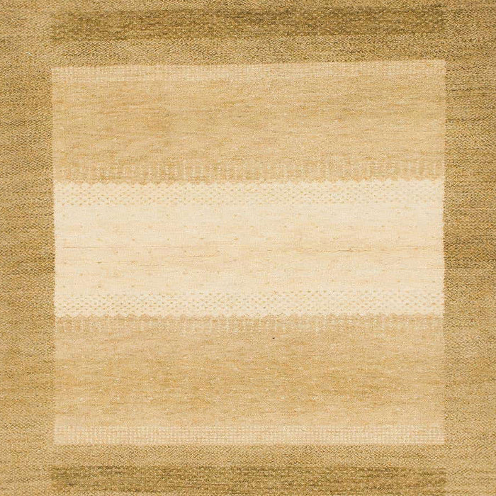 Machine Washable Abstract Yellow Rug, wshabs1400