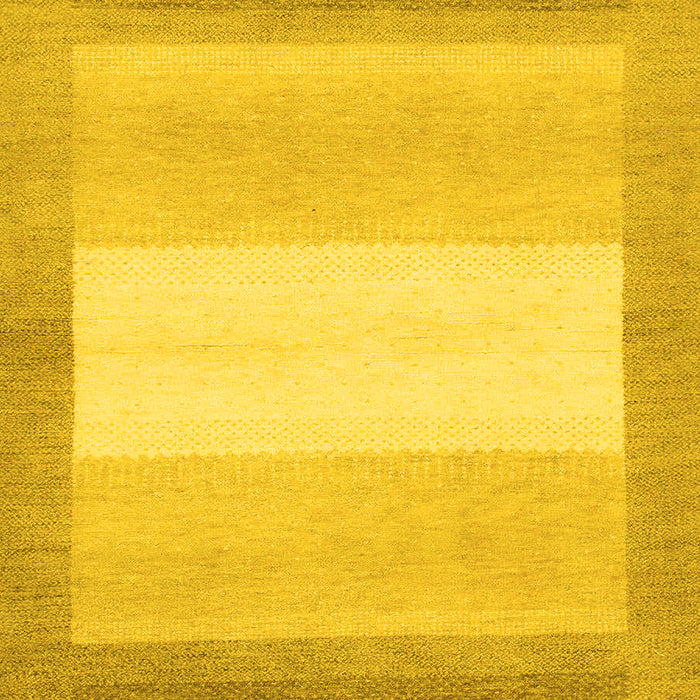 Machine Washable Abstract Yellow Modern Rug, wshabs1400yw