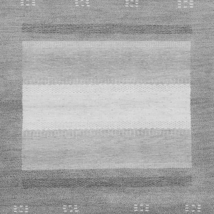 Square Machine Washable Abstract Gray Modern Rug, wshabs1400gry