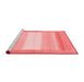 Modern Red Washable Rugs