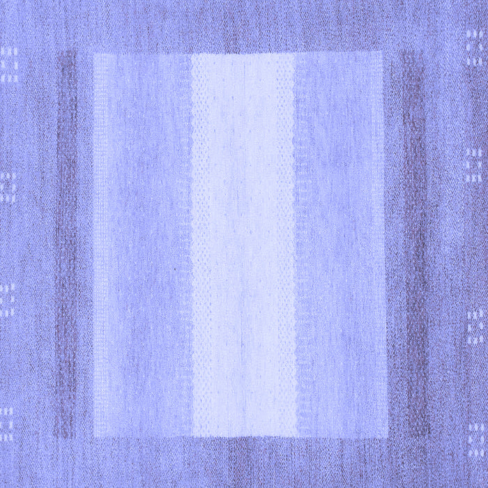 Square Abstract Blue Modern Rug, abs1400blu