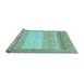 Sideview of Machine Washable Abstract Light Blue Modern Rug, wshabs1400lblu