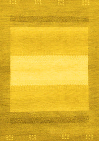 Abstract Yellow Modern Rug, abs1400yw