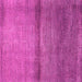 Square Abstract Pink Modern Rug, abs1401pnk