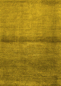 Abstract Yellow Modern Rug, abs1401yw