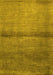 Machine Washable Abstract Yellow Modern Rug, wshabs1401yw