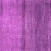 Square Abstract Purple Modern Rug, abs1401pur