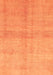 Abstract Orange Modern Rug, abs1402org