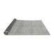 Sideview of Abstract Gray Modern Rug, abs1402gry