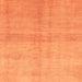 Square Abstract Orange Modern Rug, abs1402org