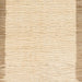 Square Machine Washable Abstract Khaki Gold Rug, wshabs1403