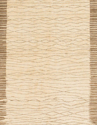 Machine Washable Abstract Khaki Gold Rug, wshabs1403