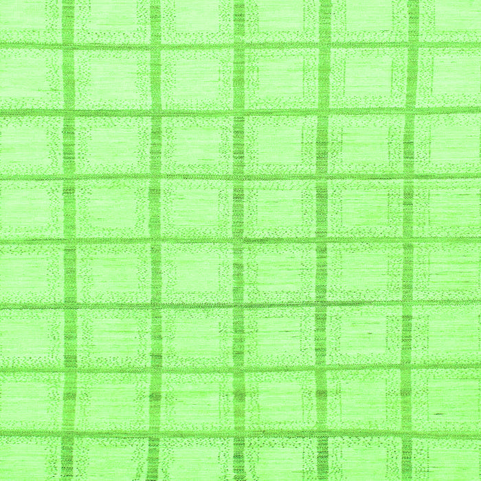 Square Solid Green Modern Rug, abs1404grn