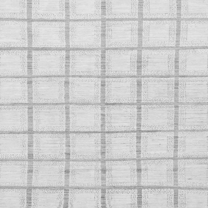 Square Solid Gray Modern Rug, abs1404gry