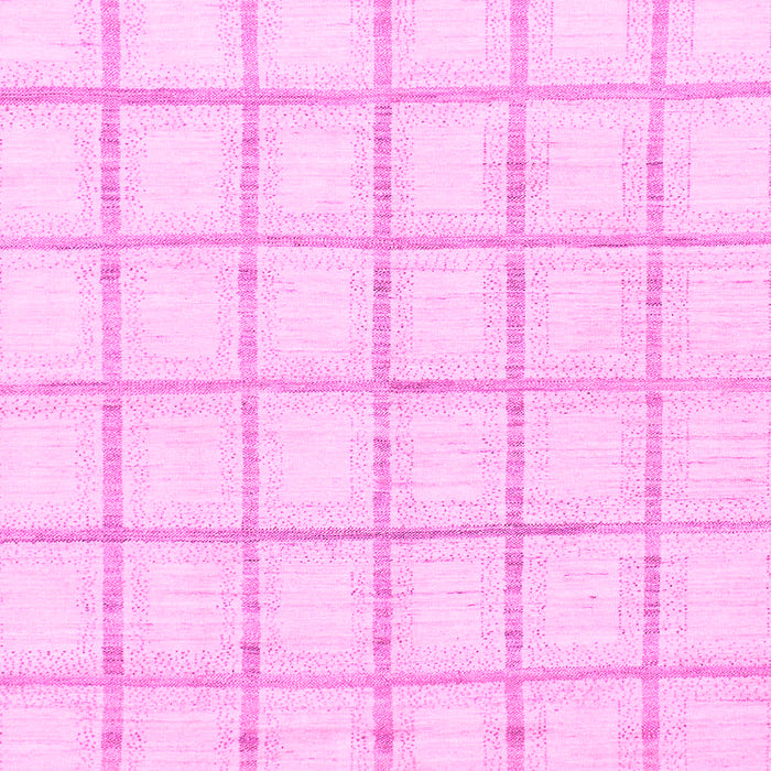 Machine Washable Solid Pink Modern Rug, wshabs1404pnk