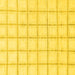 Square Solid Yellow Modern Rug, abs1404yw