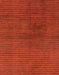 Machine Washable Abstract Red Rug, wshabs1405