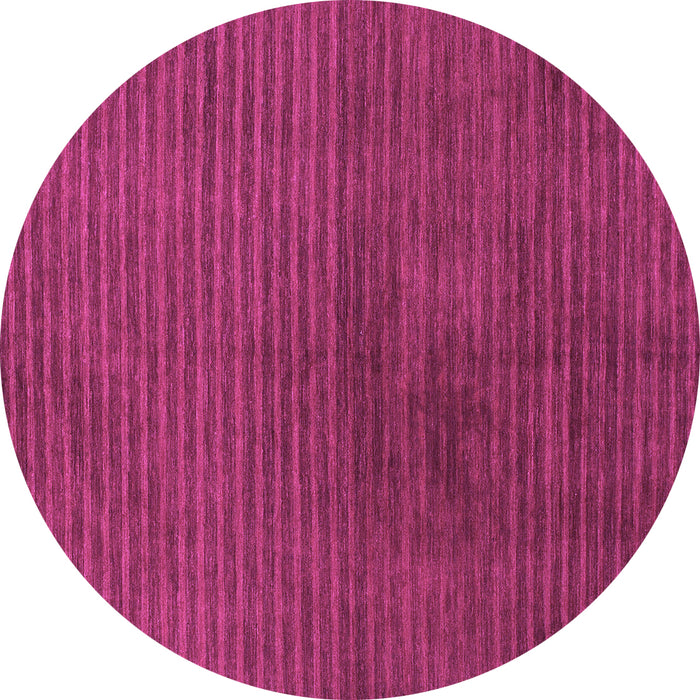 Round Abstract Purple Modern Rug, abs1405pur