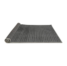 Sideview of Abstract Gray Modern Rug, abs1405gry