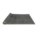 Sideview of Abstract Gray Modern Rug, abs1405gry