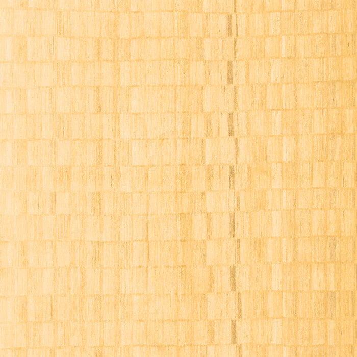 Square Machine Washable Solid Brown Modern Rug, wshabs1406brn