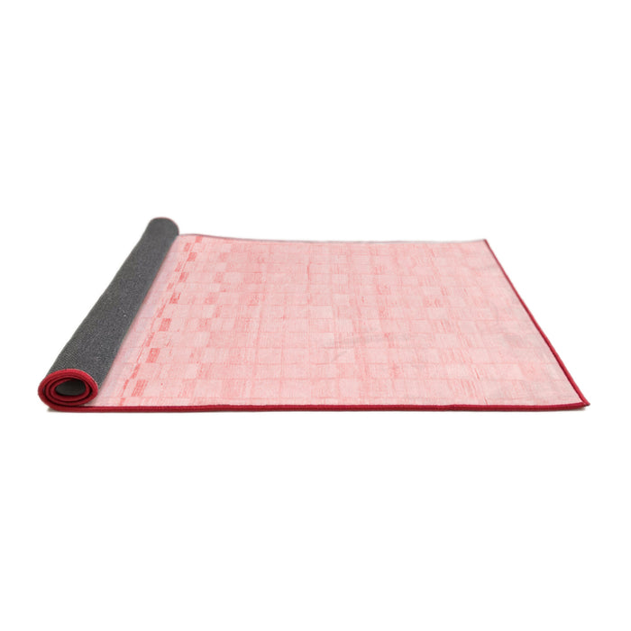 Solid Red Modern Area Rugs